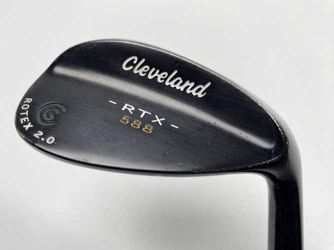 Cleveland 588 RTX 2.0 Black Satin 56* 14 True Temper DG Wedge RH Oversize Grip