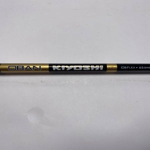 OBAN Kiyoshi Black 05 65g Extra Stiff Graphite Driver Shaft 44"-Titleist
