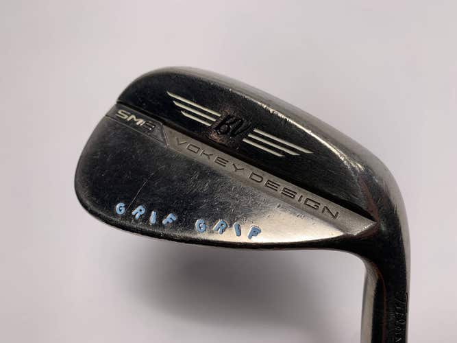 Titleist Vokey SM8 Tour Chrome Wedge 52* 12 F-Grind True Temper AMT Red R300 RH