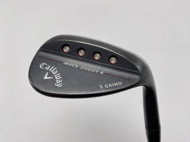 Callaway Mack Daddy 4 Black Wedge 60* 10 True Temper DG S200 Tour Issue RH