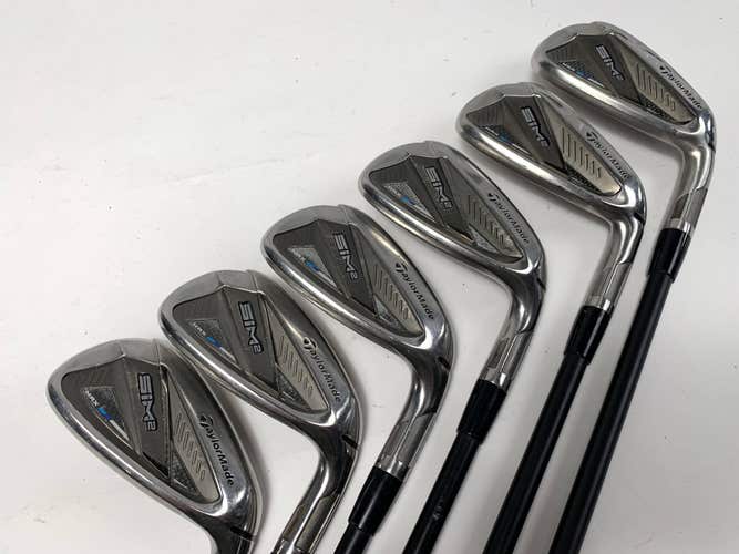 TaylorMade SIM2 MAX Iron Set 6-PW+GW KBS Max Graphite Iron 55g Regular RH -1''