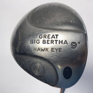 Callaway Hawkeye Driver 9* Hawk Eye Gems UL Firm Graphite Mens RH