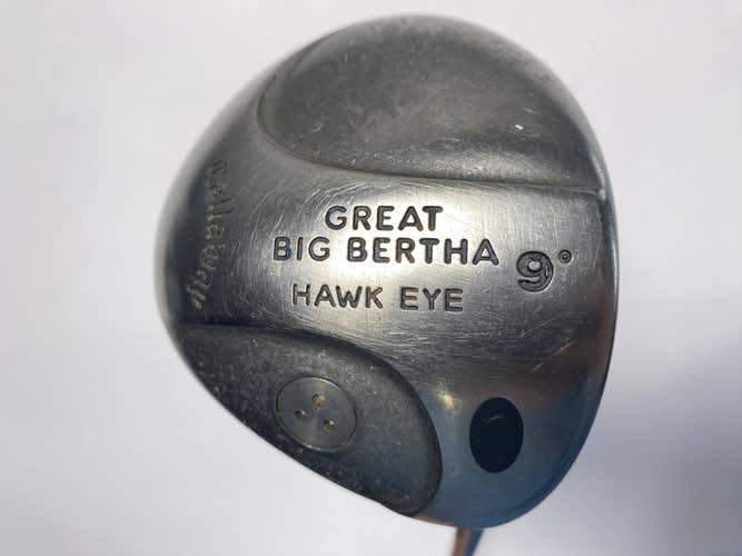 Callaway Hawkeye Driver 9* Hawk Eye Gems UL Firm Graphite Mens RH