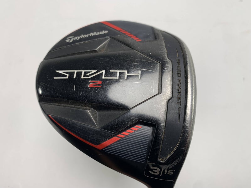 TaylorMade Stealth 2 3 Fairway 15* HZRDUS 6.5 Gen 4 Dual Torsional XStiff RH