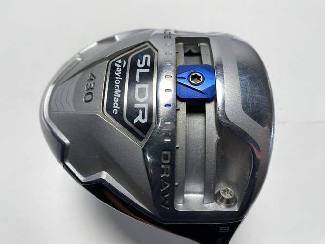 TaylorMade SLDR 430 Driver 9* Fujikura Motore Speeder Tour Spec 7.3 77g Stiff RH