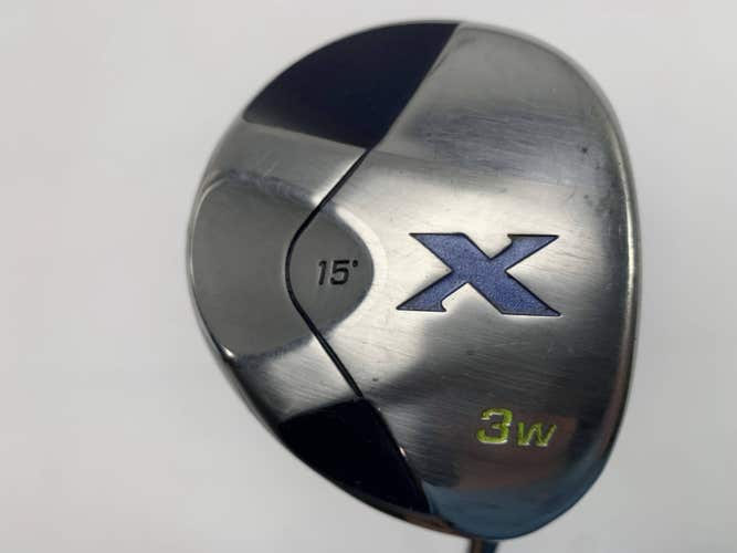 Callaway X 3 Fairway Wood 15* Aldila 55g Ladies Graphite Womens RH