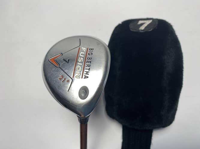 Callaway Big Bertha Fusion 7 Fairway Wood 21* Aldila NVS 55g Ladies Womens RH HC