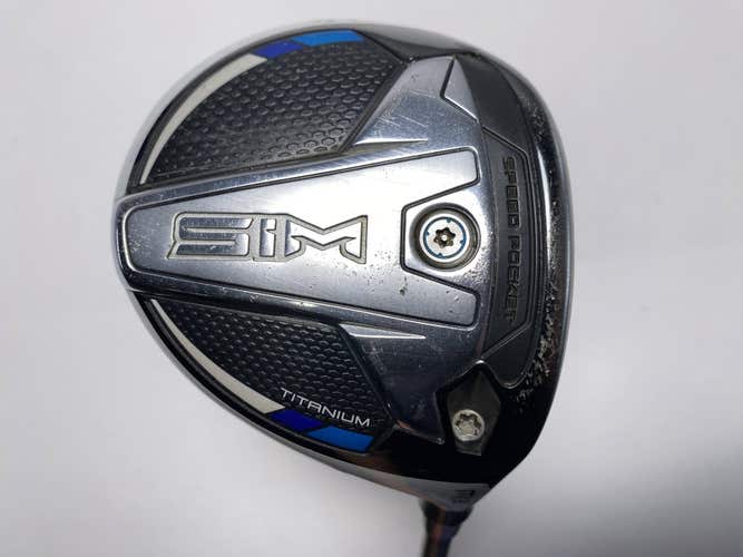 TaylorMade SIM Ti 3 Fairway Wood 15* HZRDUS Smoke Yellow 6.0 70g Stiff RH