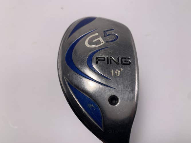 Ping G5 Hybrid 19* Aldila NV Green Hybrid 85g Stiff Graphite Mens RH