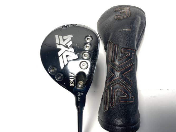 PXG 0341 X GEN2 3 Fairway Wood 15* HZRDUS Smoke Yellow 6.0 70g Stiff RH HC