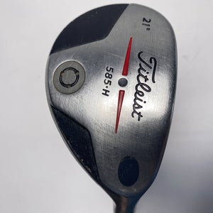 Titleist 585 H 4 Hybrid 21* Tour AD YS 85g Stiff Graphite Mens RH