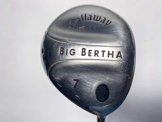 Callaway Big Bertha 2004 7 Fairway Wood 21* Big Bertha Gems 55 55g Ladies RH