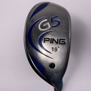 Ping G5 3 Hybrid 19* Grafalloy Pro Launch Blue Stiff Graphite Mens RH