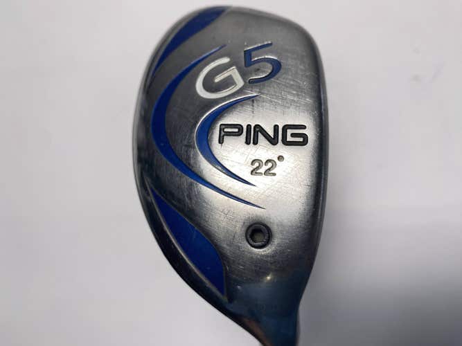 Ping G5 4 Hybrid 22* Grafalloy ProLaunch Blue Regular Graphite Mens RH