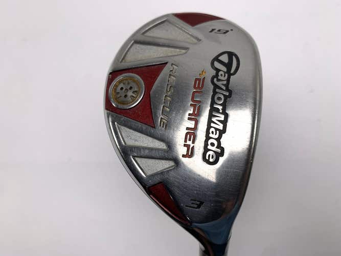 TaylorMade Burner Rescue 3 Hybrid 19* REAX SuperFast 65g Stiff Graphite Mens RH
