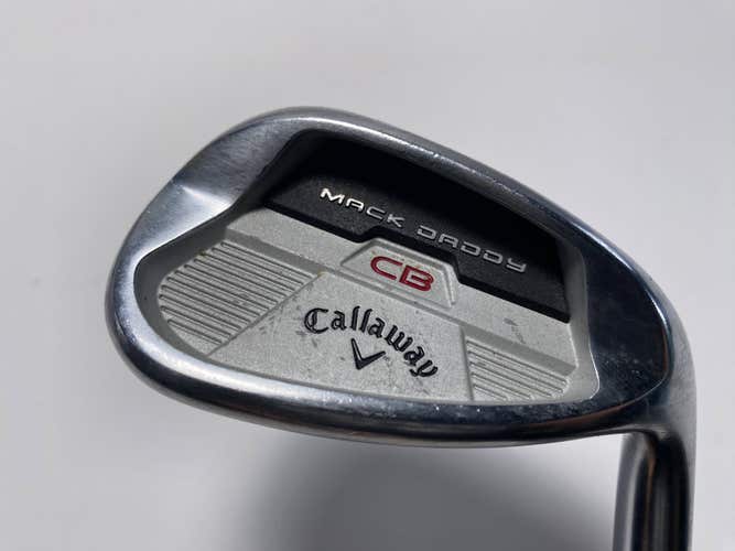 Callaway Mack Daddy CB Gap Wedge GW 50* 12 KBS Hi-Rev G Wedge Steel Mens RH -1"