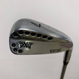 PXG 0311 XF Chrome Single 7 Iron AeroTech SteelFiber i80 80g Regular Mens RH