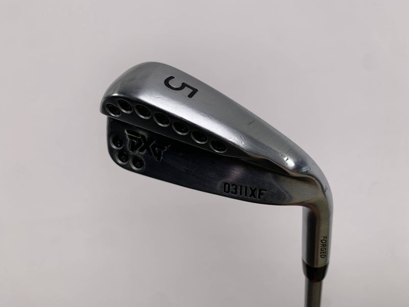 PXG 0311 XF Chrome Single 5 Iron AeroTech SteelFiber i80 Regular Mens RH