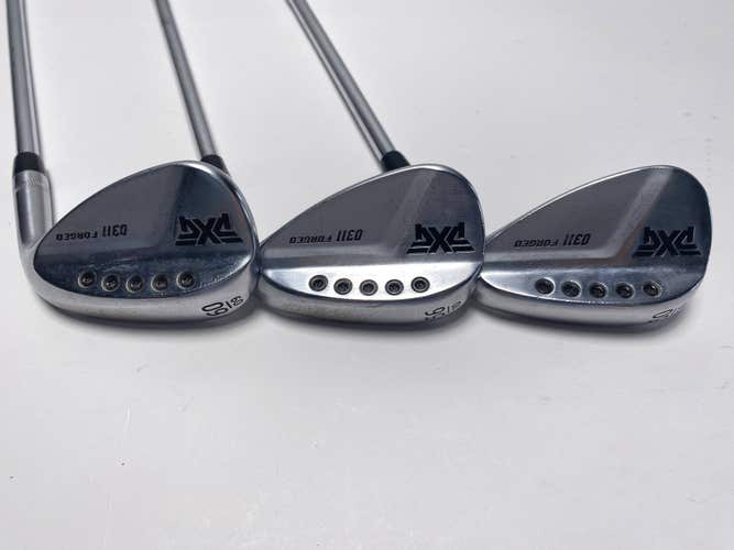 PXG 0311 Forged Chrome Wedge Set 50* 10 | 56* 10 | 60* 9 TT Elevate Tour Mens RH