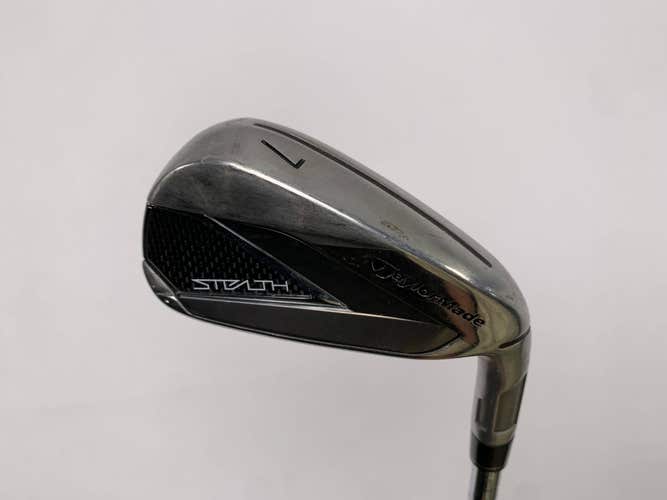 TaylorMade Stealth Single 7 Iron KBS Max MT 85g Stiff Steel Mens RH