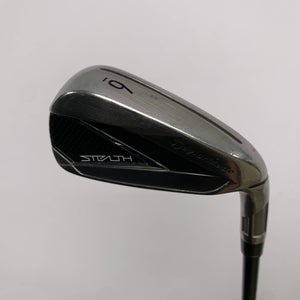 TaylorMade Stealth Single 6 Iron Fujikura Ventus Red 5A Senior Graphite Mens RH