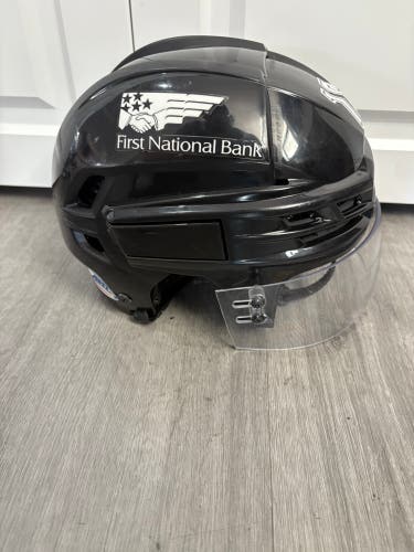 Medium CCM Super Tacks X Helmet Pro Stock #19 (Used)