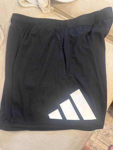 Black XL Men's Adidas Shorts (New)