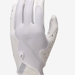 White Adult 3XL Nike Vapor jet 8.0 Gloves (New)