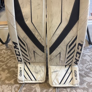 30+1 CCM Axis 1.9 Intermediate Goalie Leg Pads  (Used)