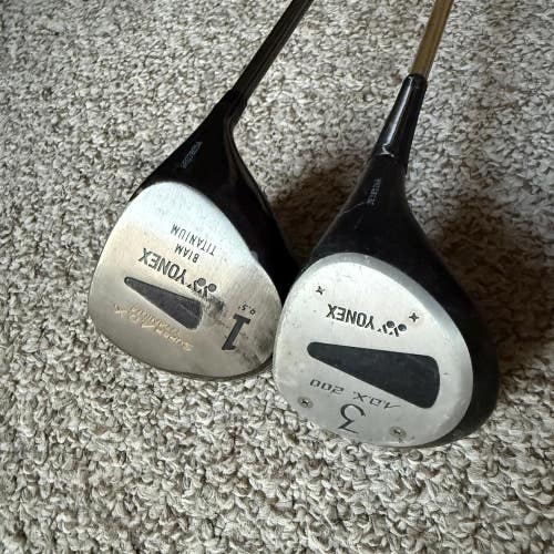 Yonex Super ADX Driver and 3 Fairway Wood Golf Club Combo Set