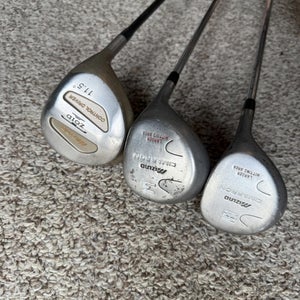 Mizuno Tzoid and Cimarron Driver 3&5 Fairway Wood Golf Club Combo Set