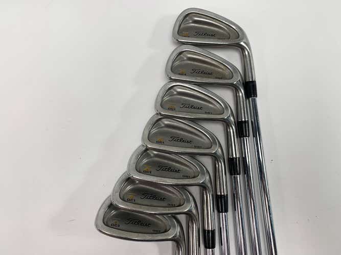 Titleist DCI 981 Iron Set 4-PW Tri-Spec Stiff Steel Mens RH
