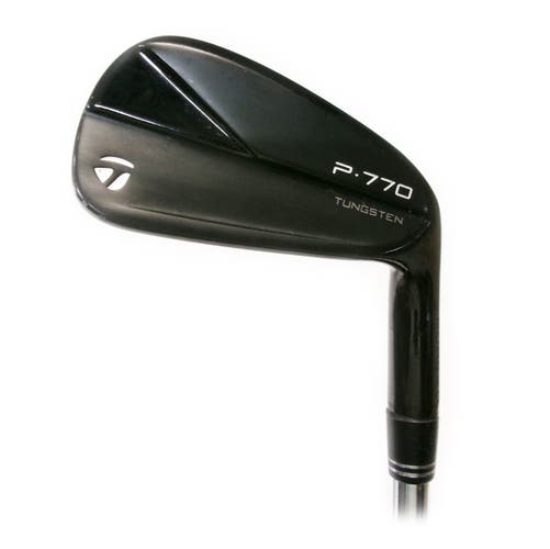 TaylorMade P-770 Forged Black 4-PW Iron Set Steel KBS Tour FLT 115 Regular +