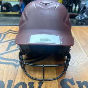 All Star Batting Helmet W/Easton mask 6 1/2”-7 1/2- Maroon