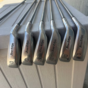 Men's Tour Edge Bazooka Right Handed Iron Set Regular Flex  Graphite Shaft (Used)