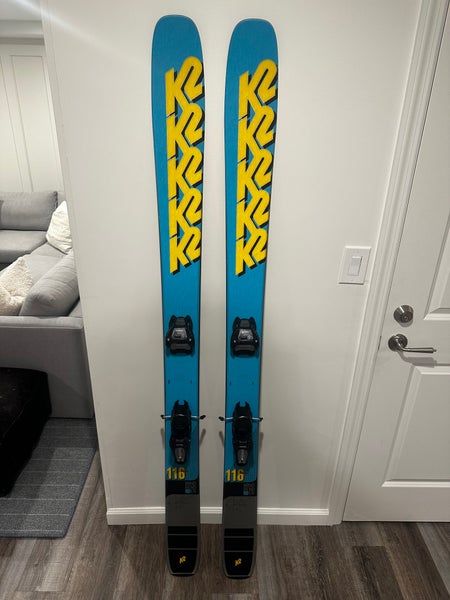 K2 Mindbender 116 Limited Edition With Marker Griffon 13 ID bindings