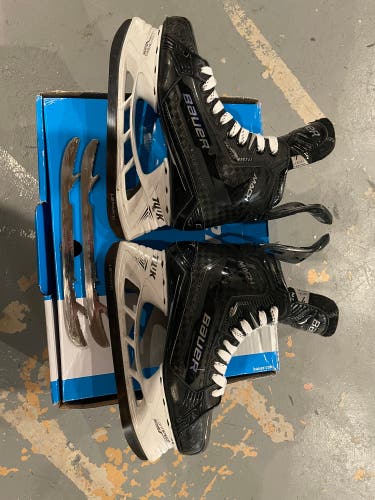 Used ONE Season - Bauer Supreme Mach Hockey Skates