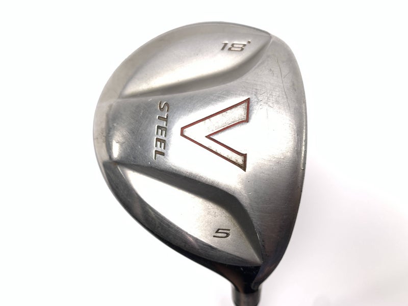 TaylorMade V Steel 5 Fairway Wood 18* MAS2 Regular Graphite Mens RH