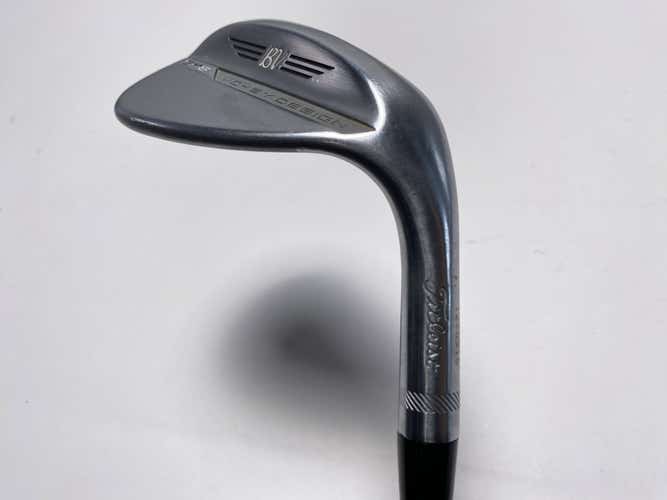 Titleist Vokey SM6 Tour Chrome Lob Wedge LW 58* 10 S-Grind Wedge Steel Mens RH