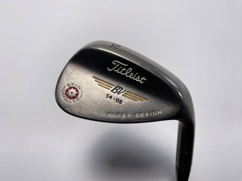Titleist Vokey Spin Milled Black 2009 Sand Wedge SW 54* 8 Wedge Steel Mens RH