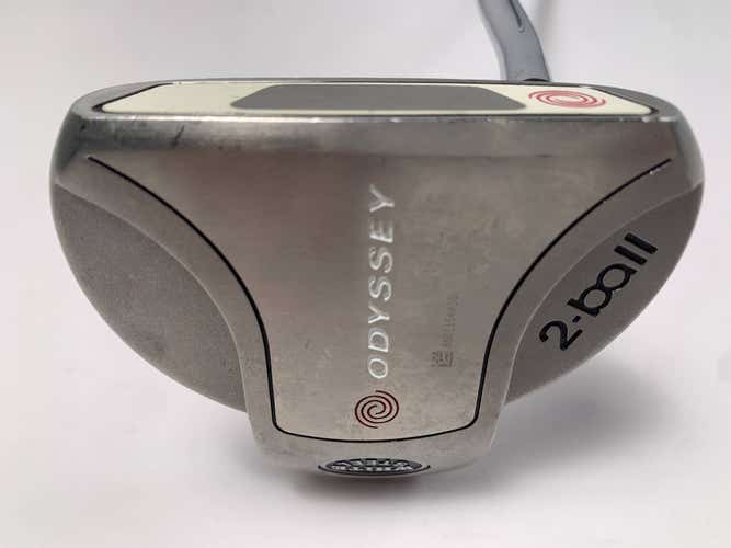 Odyssey White Steel 2-Ball Putter 33" Mens RH
