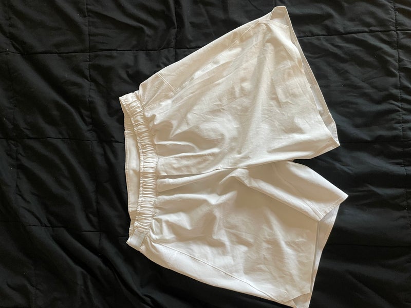 White lululemon shorts Medium