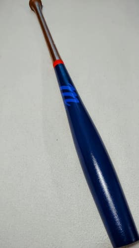 NEW Marucci Torpedo 33.5"/31.5oz Maple Wood Baseball Bat Blem AP5 Navy Blue/Rose Gold/Natural