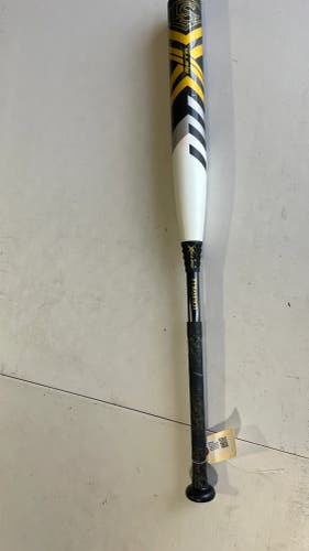 White 2024 Louisville Slugger Meta Composite Bat (-10) Composite 22 oz 32" (Used)