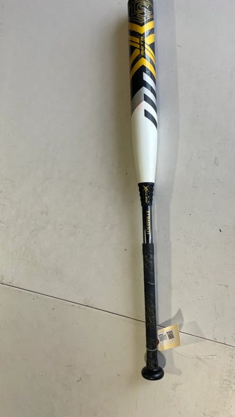 White 2024 Louisville Slugger Meta Composite Bat (-10) Composite 22 oz 32" (Used)