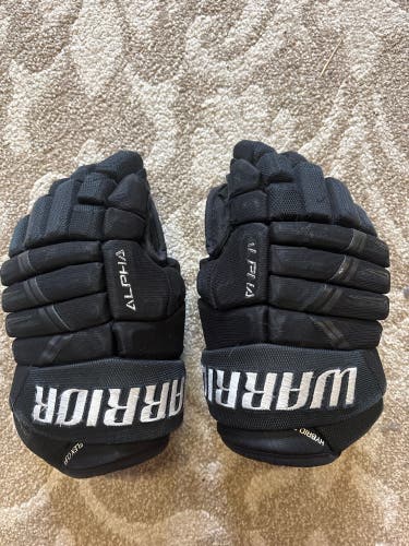 Warrior Alpha Force Pro Gloves 12"  (Used)