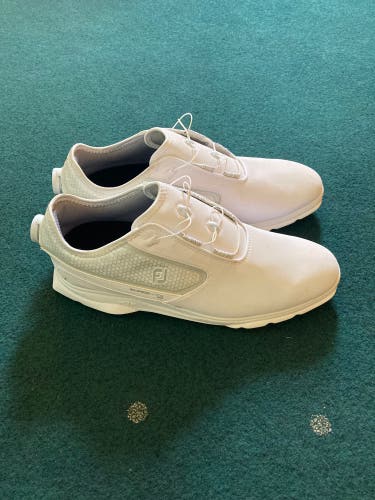 Men's Size 11.0 (W 12.0) Footjoy Superlites XP Golf Shoes (New)