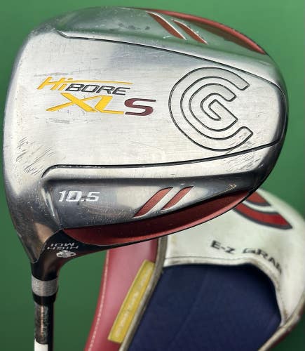 Cleveland HiBore XLS High MOI Driver LEFT Hand 10.5* Fujikura Regular w/ Cover