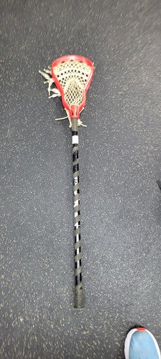 Used STX LACROSSE STICK Men Atk/Mid Complete Stick Black 11497-S000150904