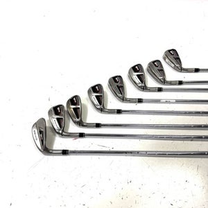 Used Taylormade M6 +.5IN Mens Iron Set LH 4I-GW/AW 11860-S000295680